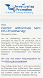 Mobile Screenshot of dk-umweltverlag.de